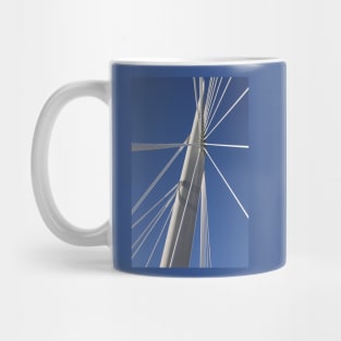 Abstract Bridge Lines, Winnipeg, Manitoba, Canada Mug